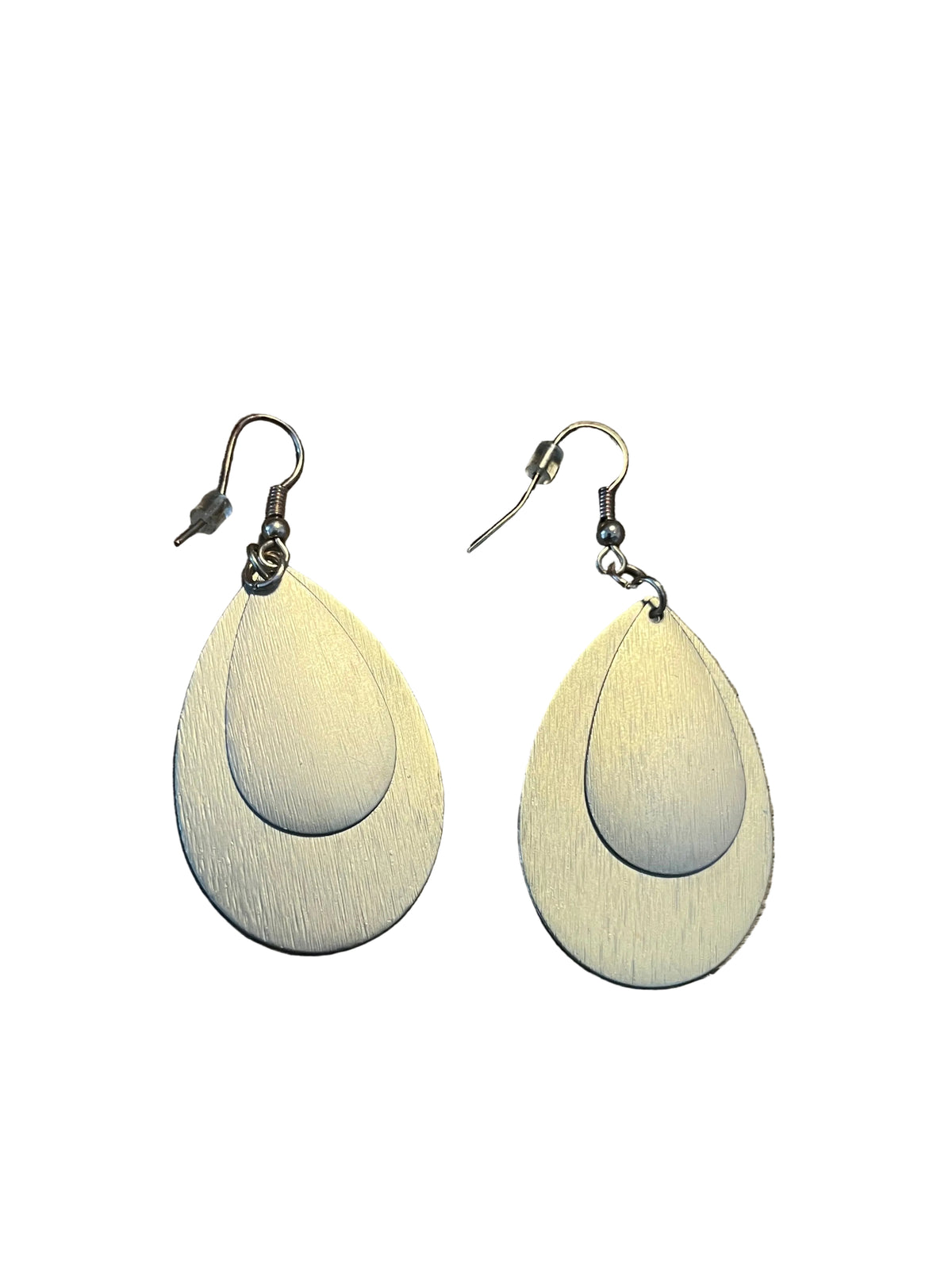 vintage golden teardrop earrings