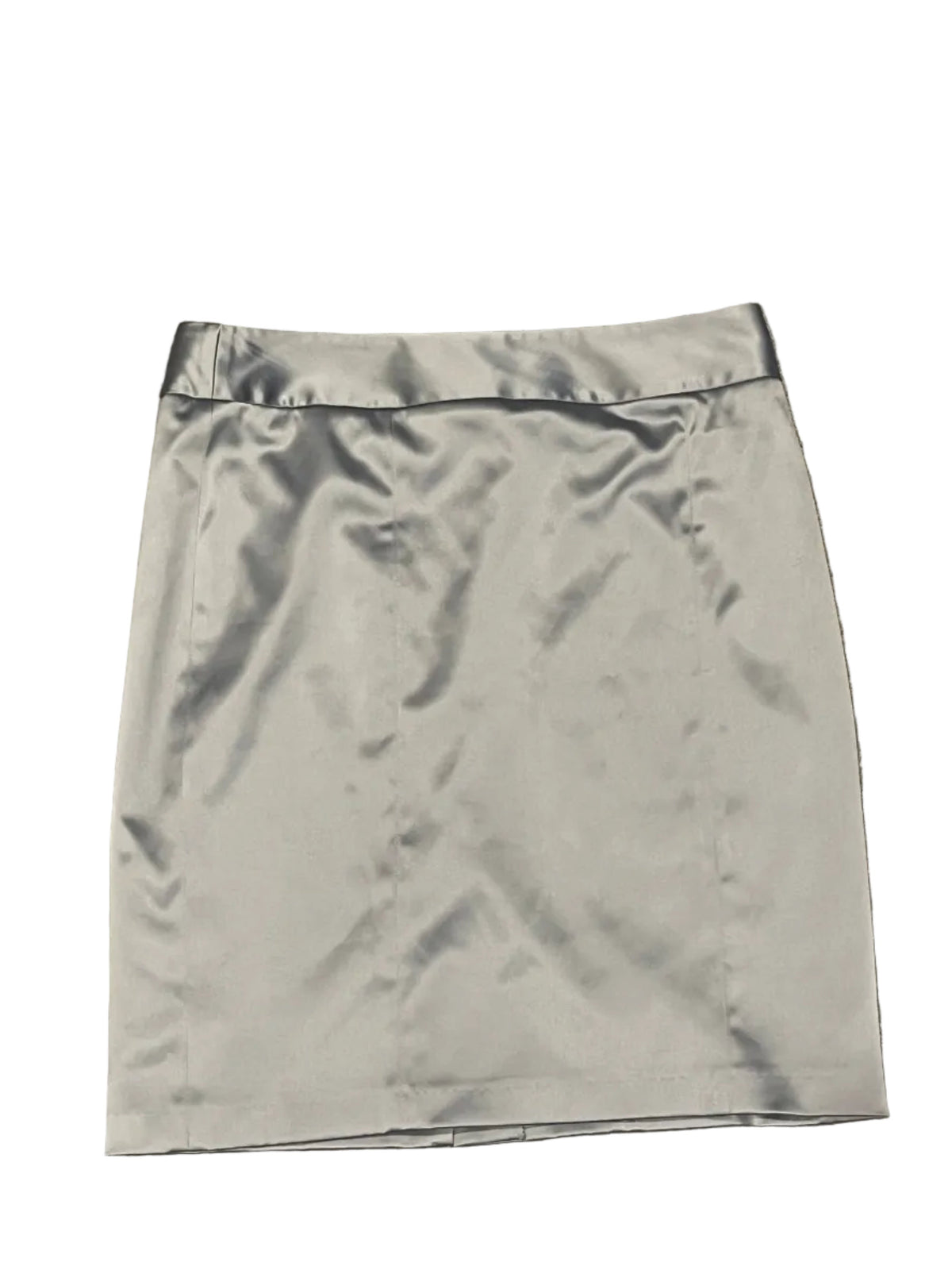vintage satin corset and midi-skirt two piece