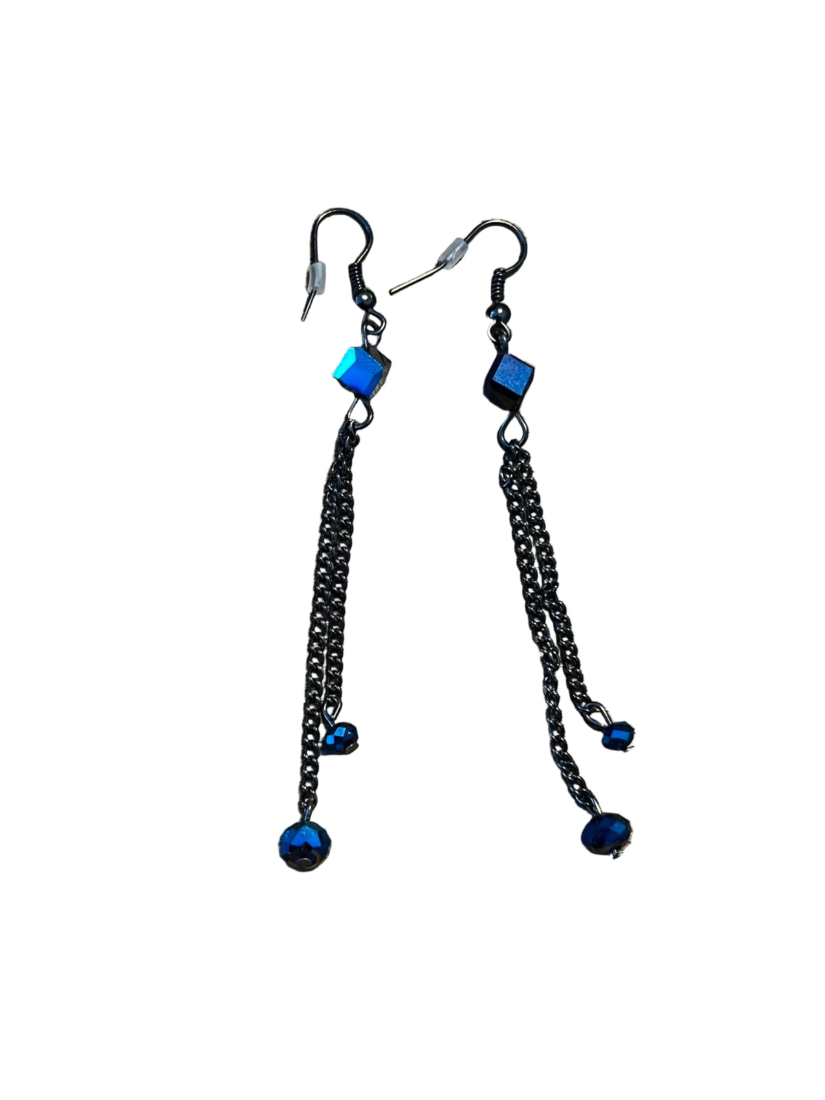 vintage charm drop earrings