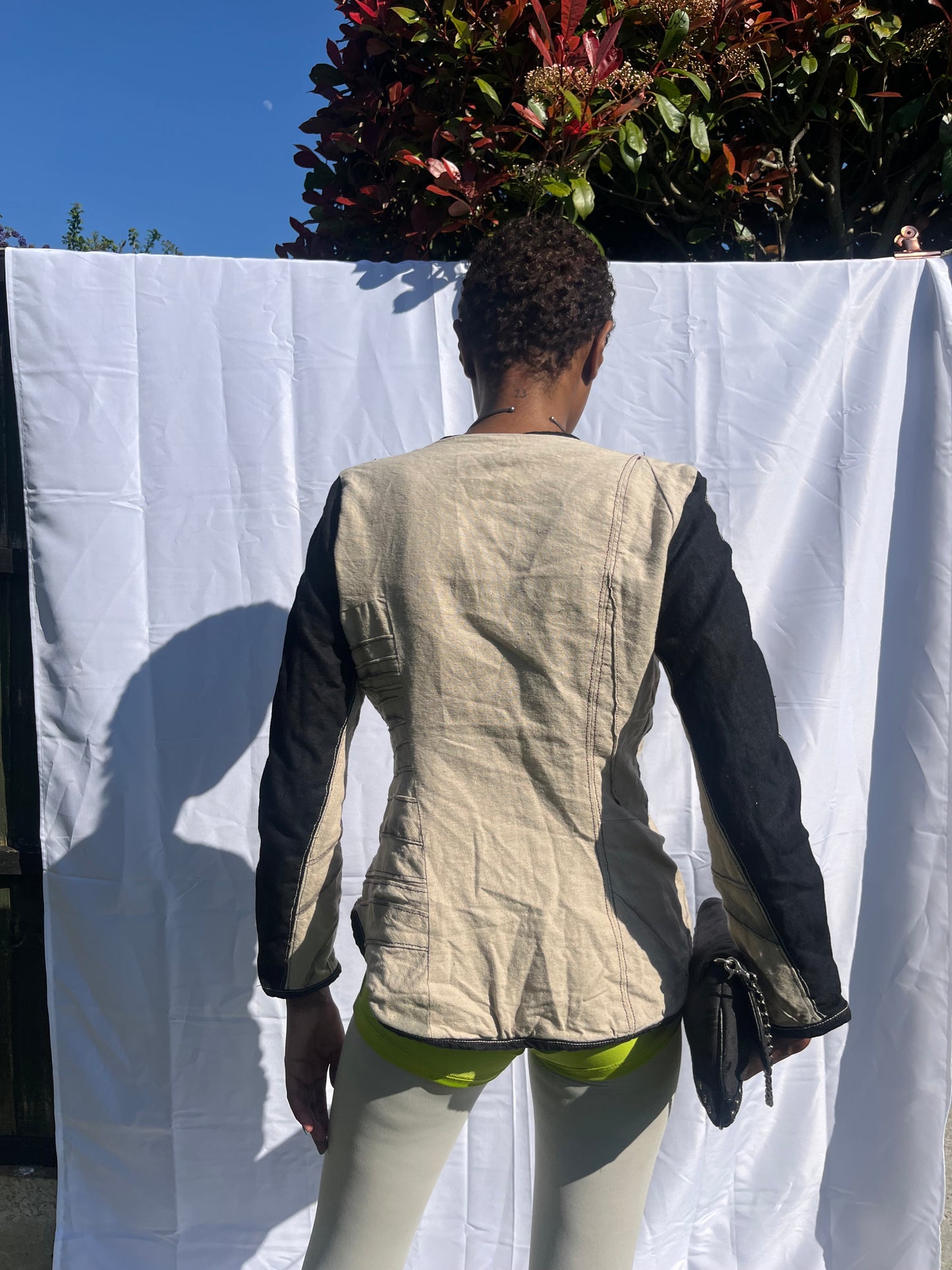 avant garde asymmetrical jacket