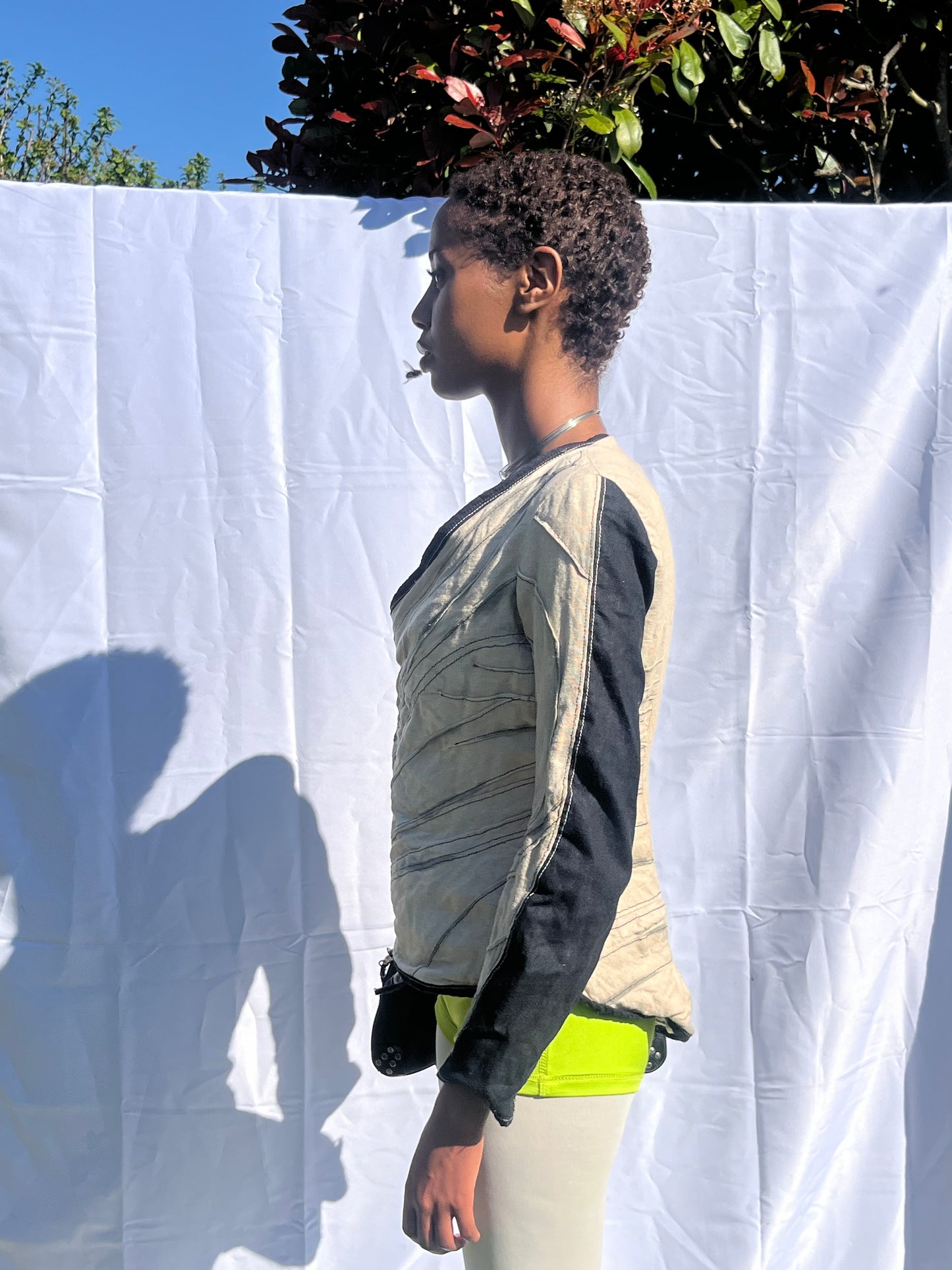 avant garde asymmetrical jacket