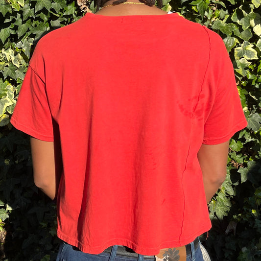 me vintage red t-shirt